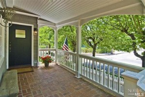 Crescent home porch after renovation