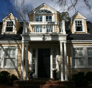 Woodland home after renovation
